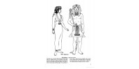 Livre à Colorier : Ancient Egyptian Fashions